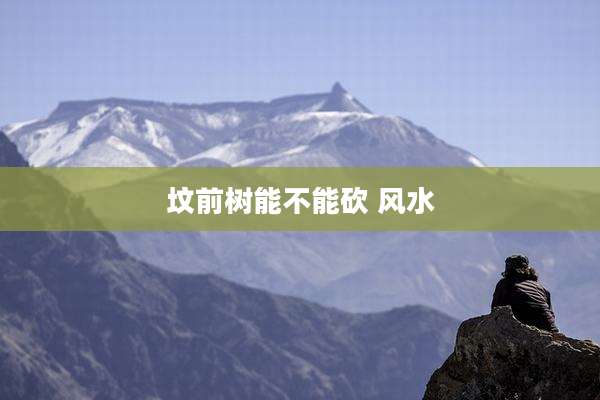 坟前树能不能砍 风水
