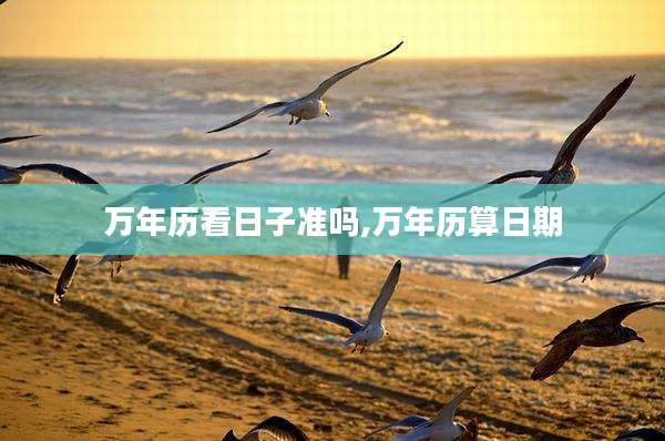 万年历看日子准吗,万年历算日期