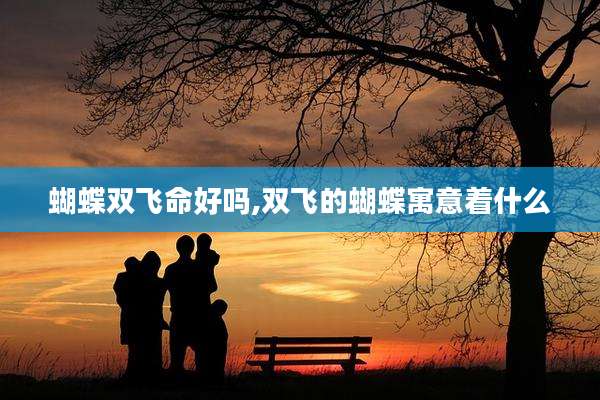 蝴蝶双飞命好吗,双飞的蝴蝶寓意着什么