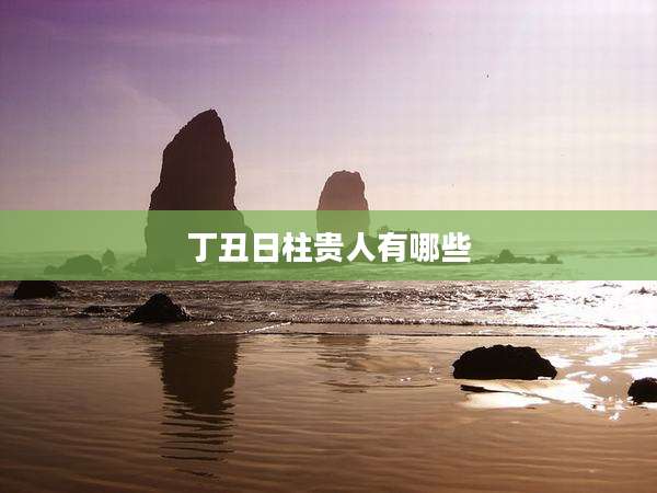 丁丑日柱贵人有哪些