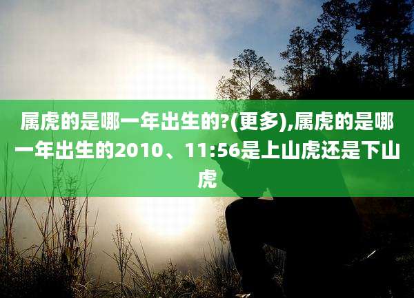 属虎的是哪一年出生的?(更多),属虎的是哪一年出生的2010、11:56是上山虎还是下山虎