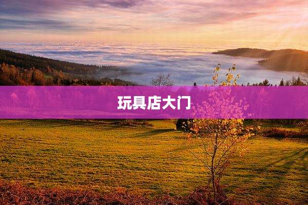 玩具店大门