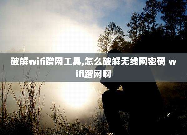 破解wifi蹭网工具,怎么破解无线网密码 wifi蹭网啊