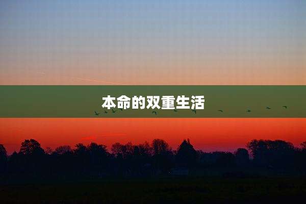 本命的双重生活