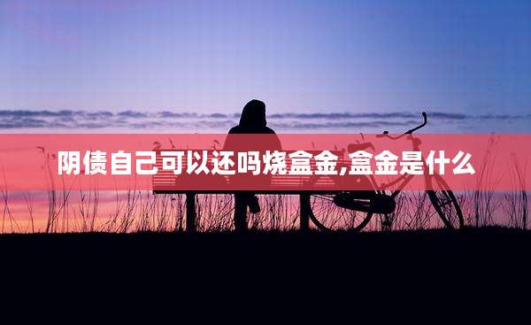 阴债自己可以还吗烧盒金,盒金是什么