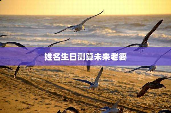 姓名生日测算未来老婆
