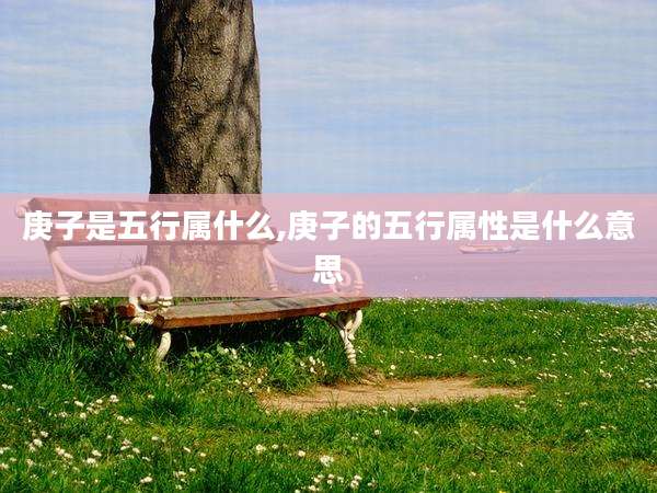 庚子是五行属什么,庚子的五行属性是什么意思