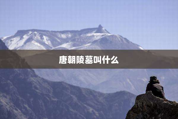 唐朝陵墓叫什么