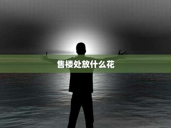 售楼处放什么花