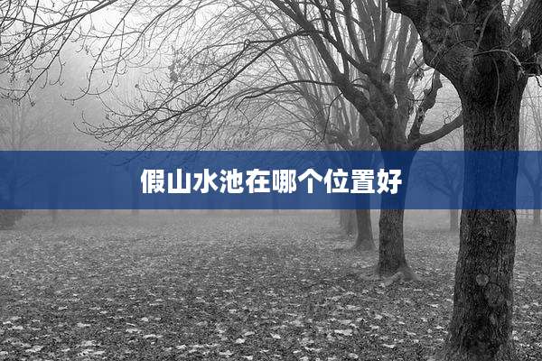 假山水池在哪个位置好