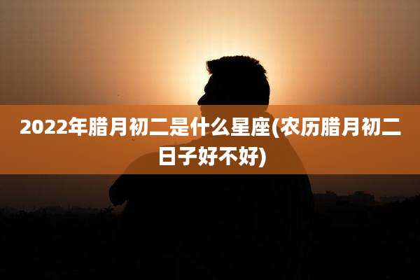 2022年腊月初二是什么星座(农历腊月初二日子好不好)