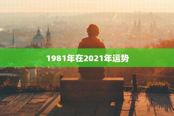 1981年在2021年运势