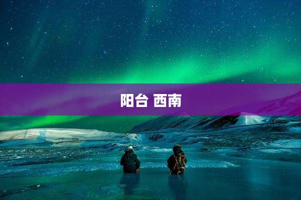 阳台 西南