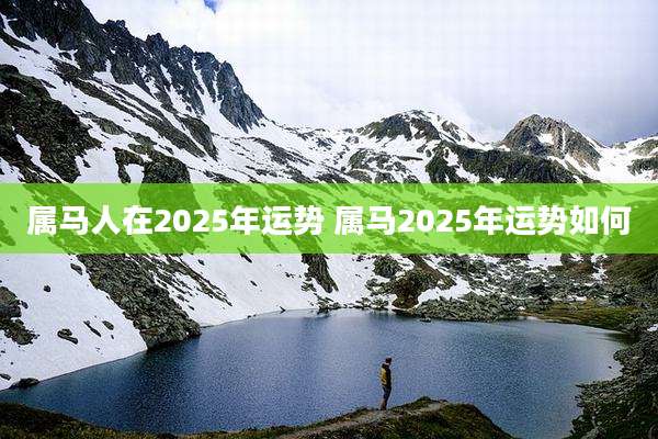 属马人在2025年运势 属马2025年运势如何