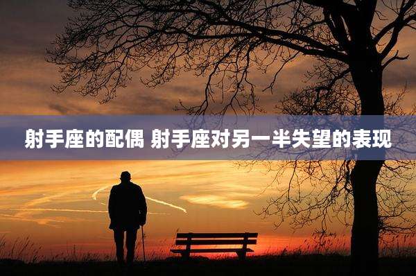 射手座的配偶 射手座对另一半失望的表现
