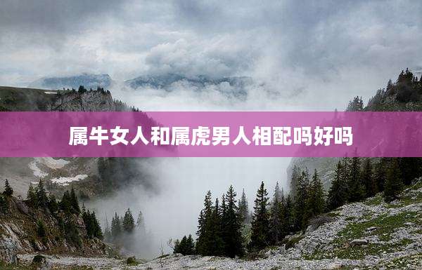 属牛女人和属虎男人相配吗好吗