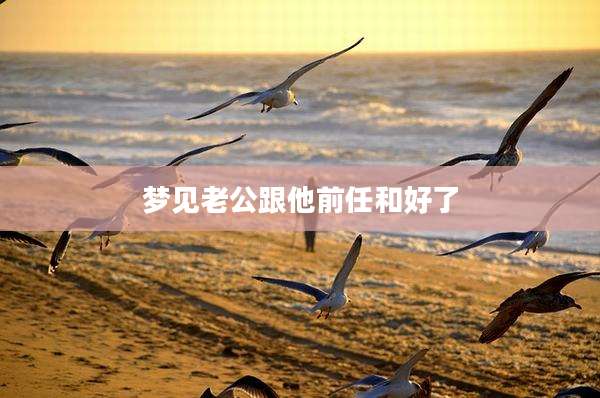 梦见老公跟他前任和好了
