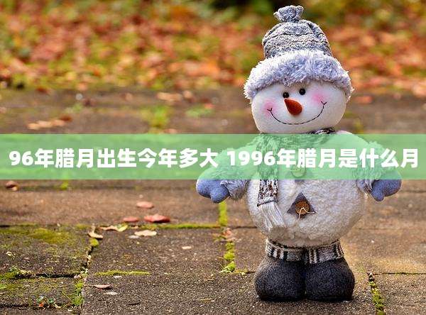 96年腊月出生今年多大 1996年腊月是什么月