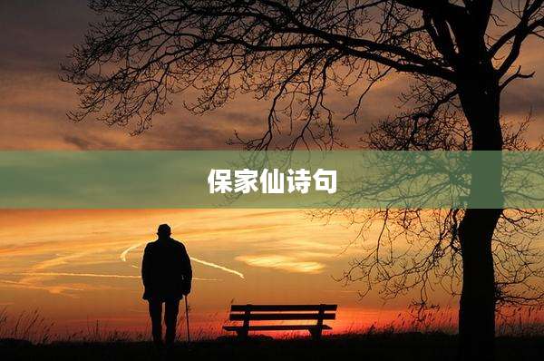 保家仙诗句