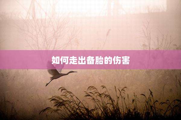如何走出备胎的伤害