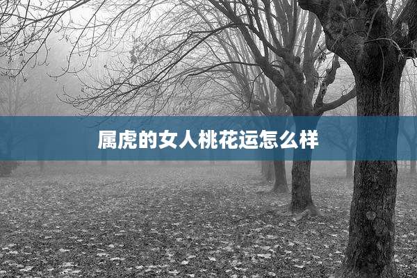 属虎的女人桃花运怎么样