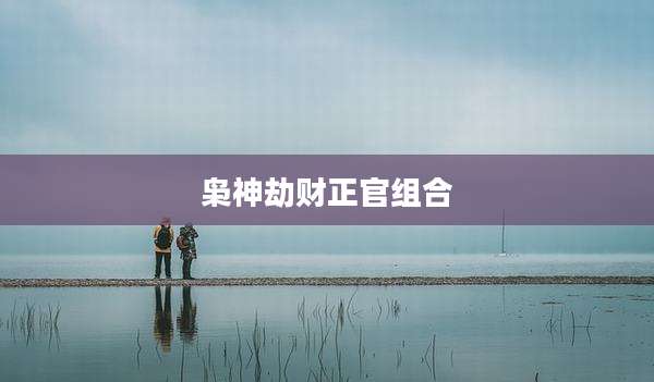 枭神劫财正官组合