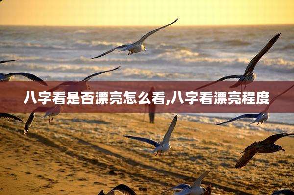 八字看是否漂亮怎么看,八字看漂亮程度