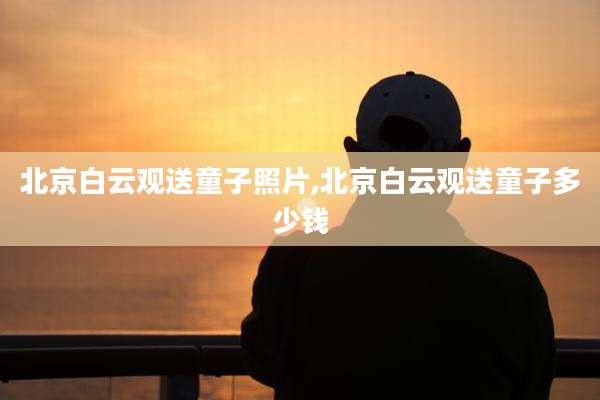 北京白云观送童子照片,北京白云观送童子多少钱