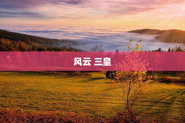 风云 三皇