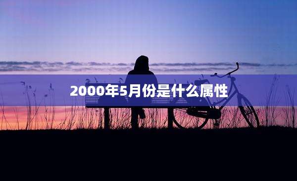 2000年5月份是什么属性