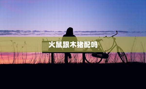 火鼠跟木猪配吗