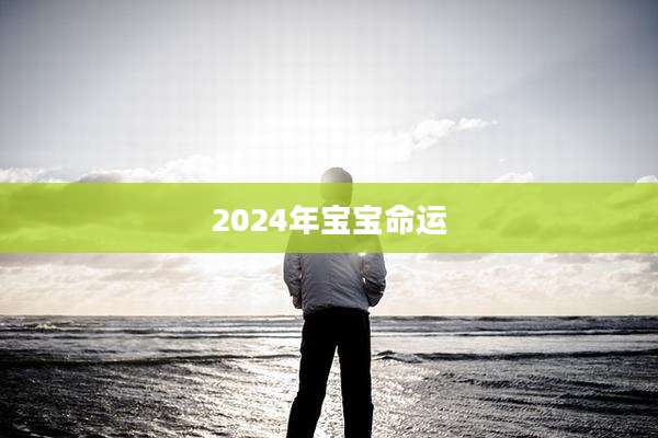 2024年宝宝命运
