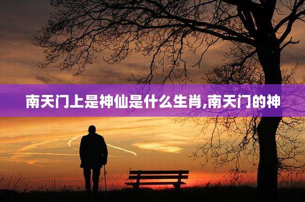 南天门上是神仙是什么生肖,南天门的神