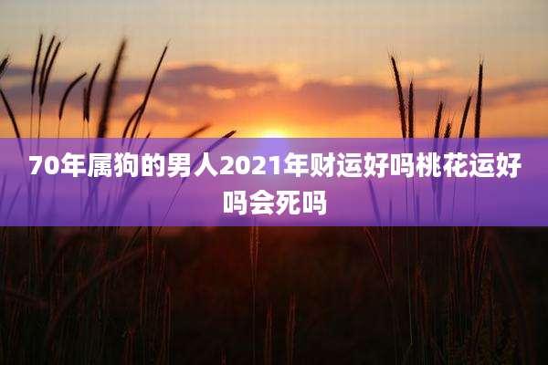 70年属狗的男人2021年财运好吗桃花运好吗会死吗
