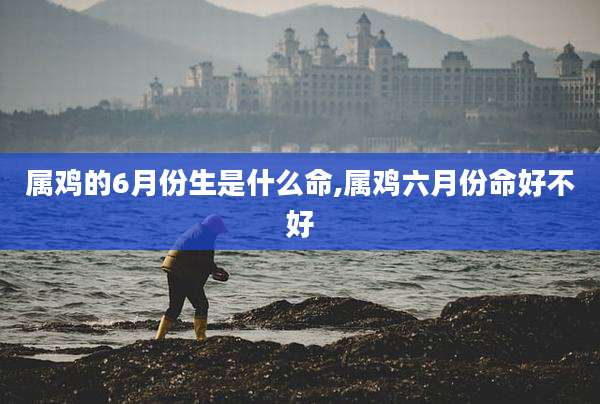 属鸡的6月份生是什么命,属鸡六月份命好不好