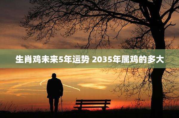 生肖鸡未来5年运势 2035年属鸡的多大
