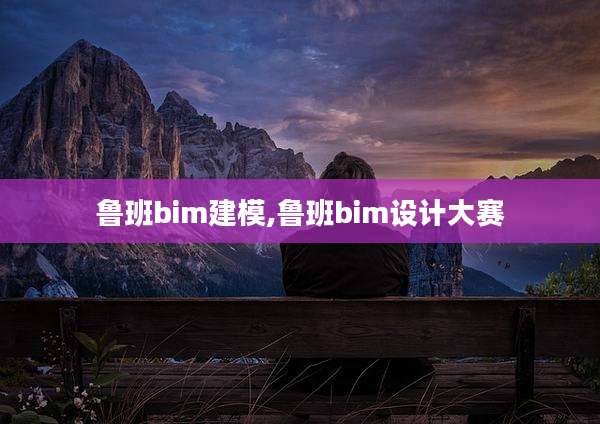 鲁班bim建模,鲁班bim设计大赛