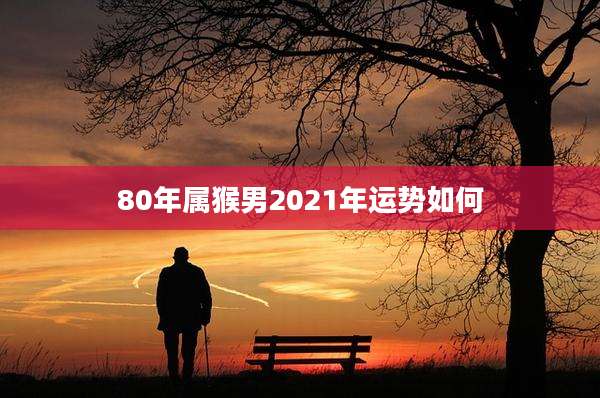 80年属猴男2021年运势如何