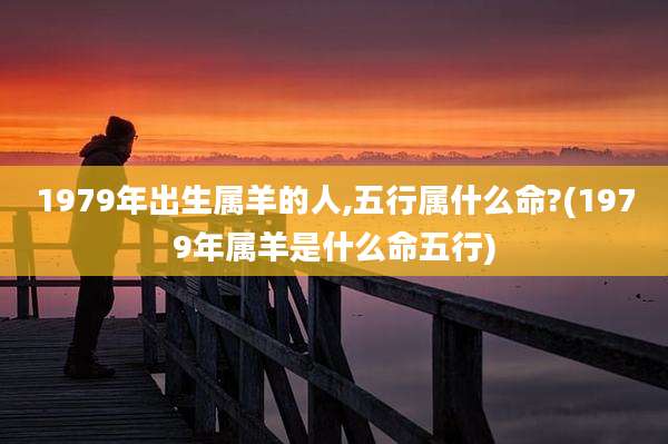 1979年出生属羊的人,五行属什么命?(1979年属羊是什么命五行)