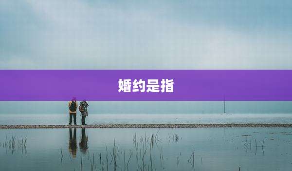 婚约是指