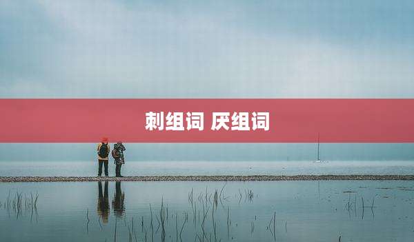 刺组词 厌组词