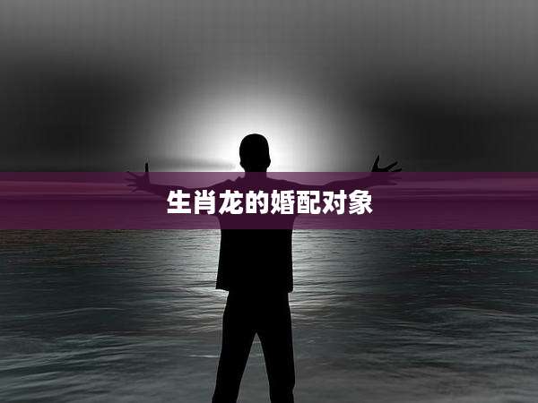 生肖龙的婚配对象